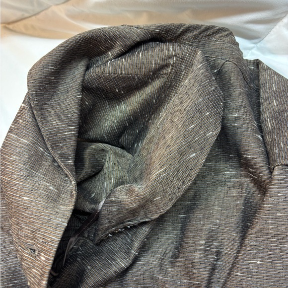 Vintage Sacony Brown Skirt and blazer Suit set Size 11- 1920s - Picture 7 of 13